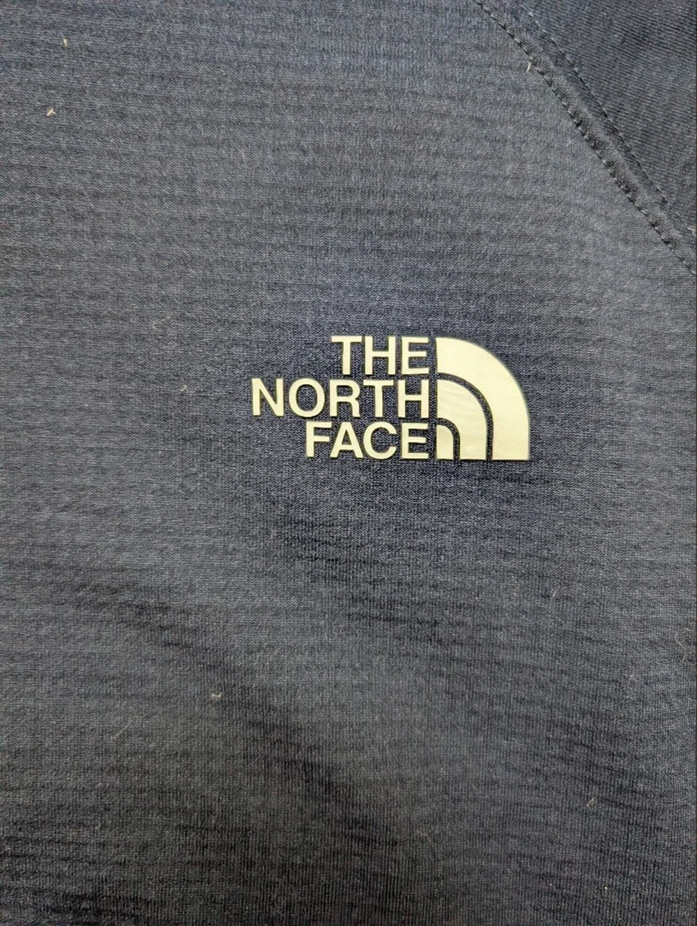 The North Face Navy Quarter-Zip Pullover With Tinney Company Embroidery Sz‎ XXL